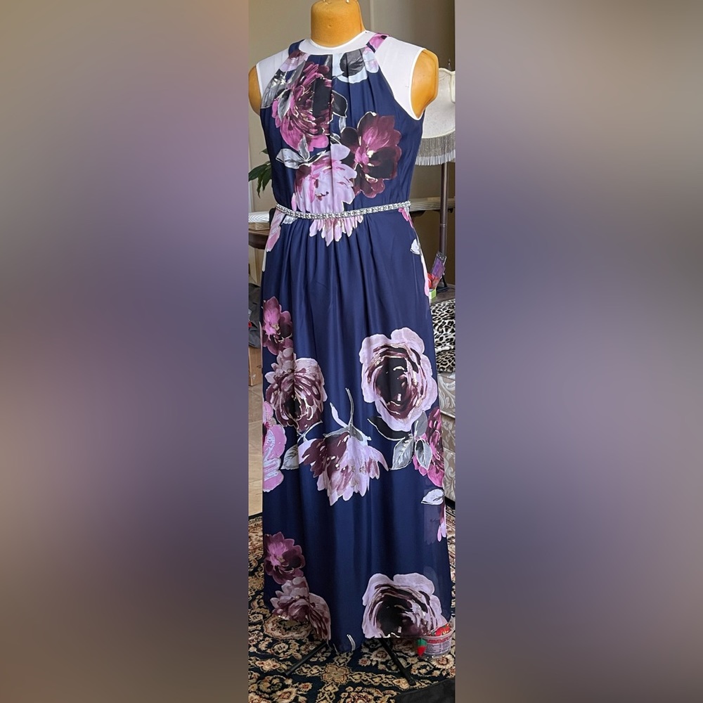 Halter style maxi dress